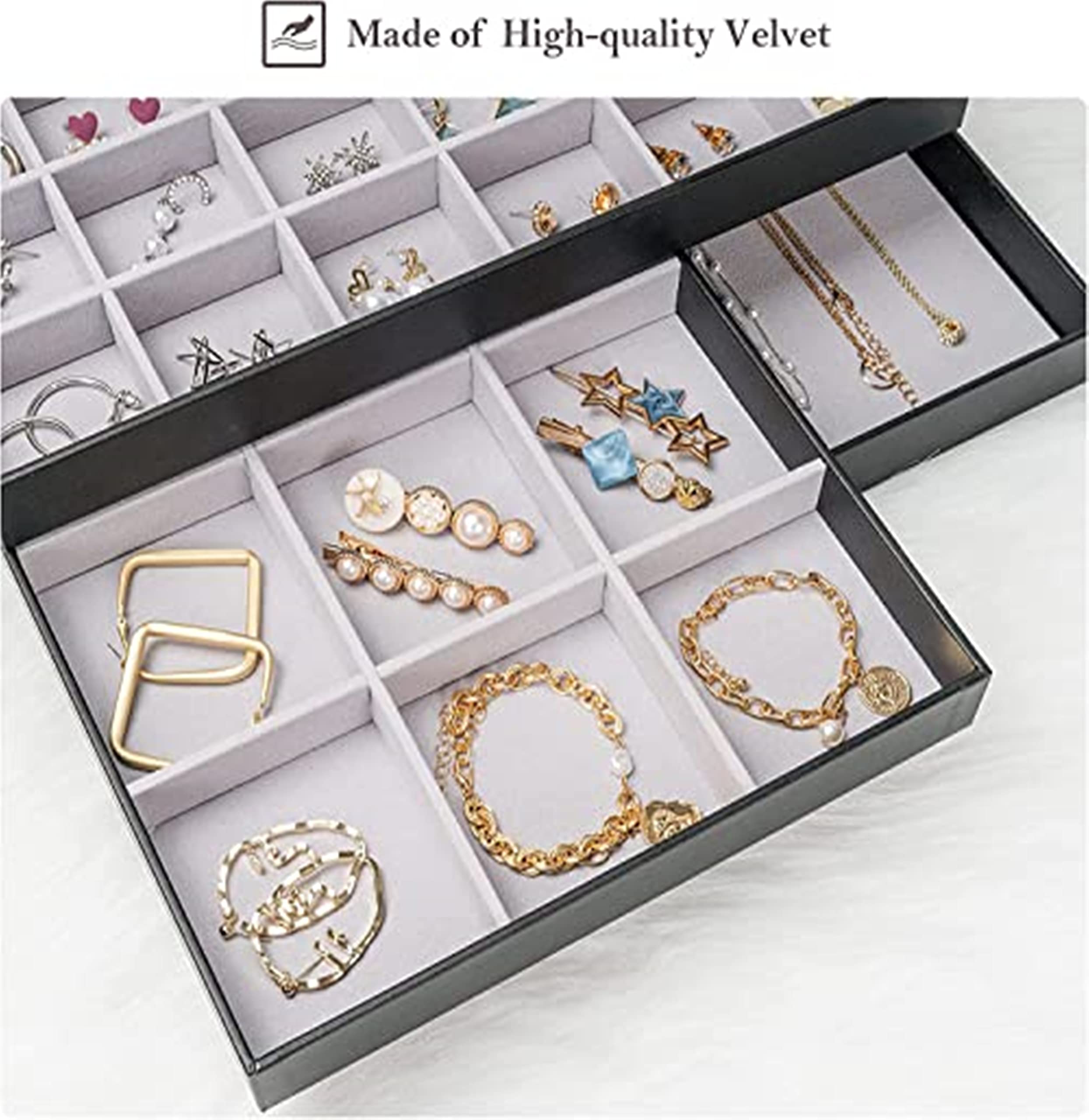 Foto 6 pulgar | Organizador De Joyas Procase Apilable Con Divisores Extraíbles - Venta Internacional.