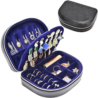 Foto 1 | Joyero Procase, Tamaño Viaje, Piel Sintética Con Forma De Concha Marina - Venta Internacional.
