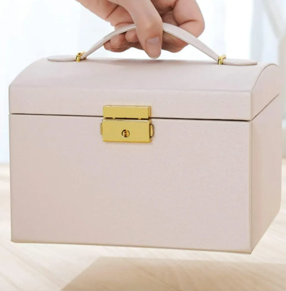 Foto 5 pulgar | Joyero Xtellar 3 Niveles Caja Organizador Joyería Alhajero Con Cajon