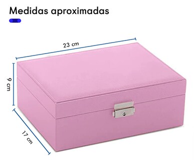 Foto 4 | Alhajero Xtellar Joyero Estuche Organizador Joyería Amplio Multiusos Color Rosa