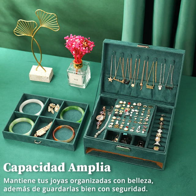 Foto 3 pulgar | Estuche Xtellar Caja Organizador Joyero Joyas Joyería Aretes Retro