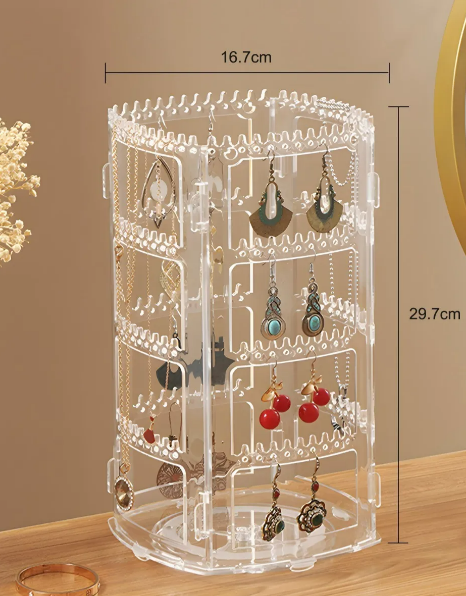 Foto 3 pulgar | Exposidor Xtellar Aretes Organizador/porta Pulsera Acrilico Joyero