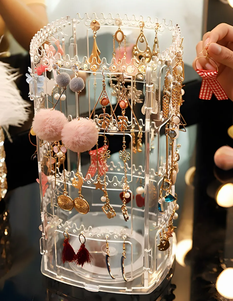 Foto 4 pulgar | Exposidor Xtellar Aretes Organizador/porta Pulsera Acrilico Joyero