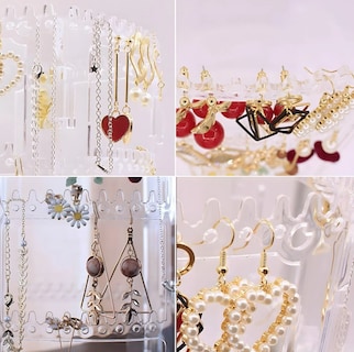 Foto 4 | Exposidor Xtellar Aretes Organizador/porta Pulsera Acrilico Joyero