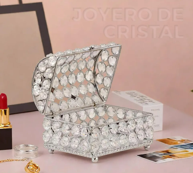 Foto 3 pulgar | Joyero de Cristal Xtellar