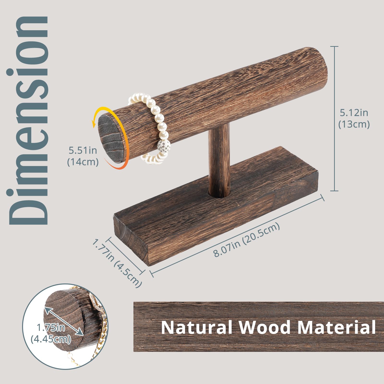 Foto 6 pulgar | Organizador de Pulseras ProCase de Madera - Venta Internacional