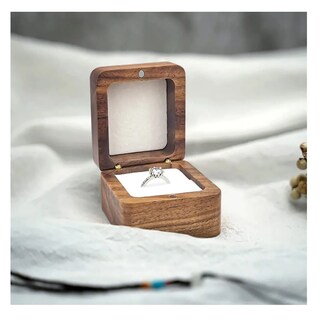 Foto 4 | Caja de Madera para Anillos Lab.g Café