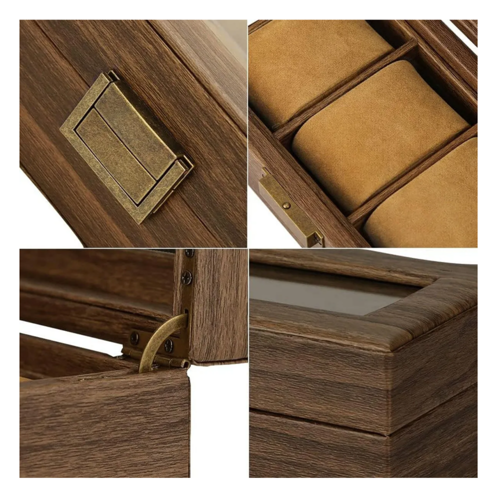 Foto 2 | Caja Organizadora de Madera para Relojes Lab.g  Café