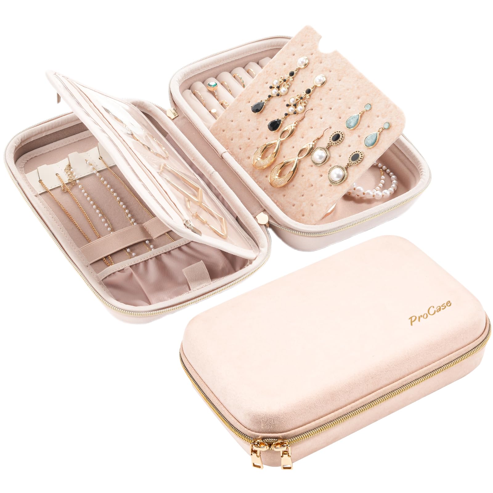 Foto 2 pulgar | Organizador para Joyas Procase Rosa - Venta Internacional