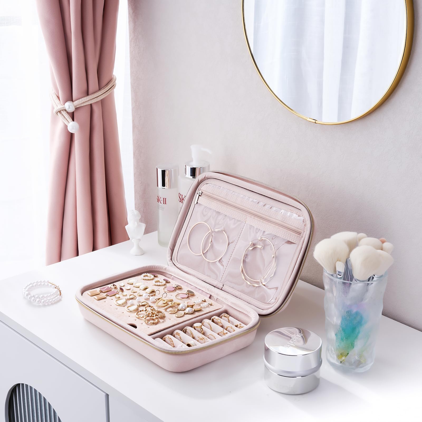 Foto 6 pulgar | Organizador para Joyas Procase Rosa - Venta Internacional