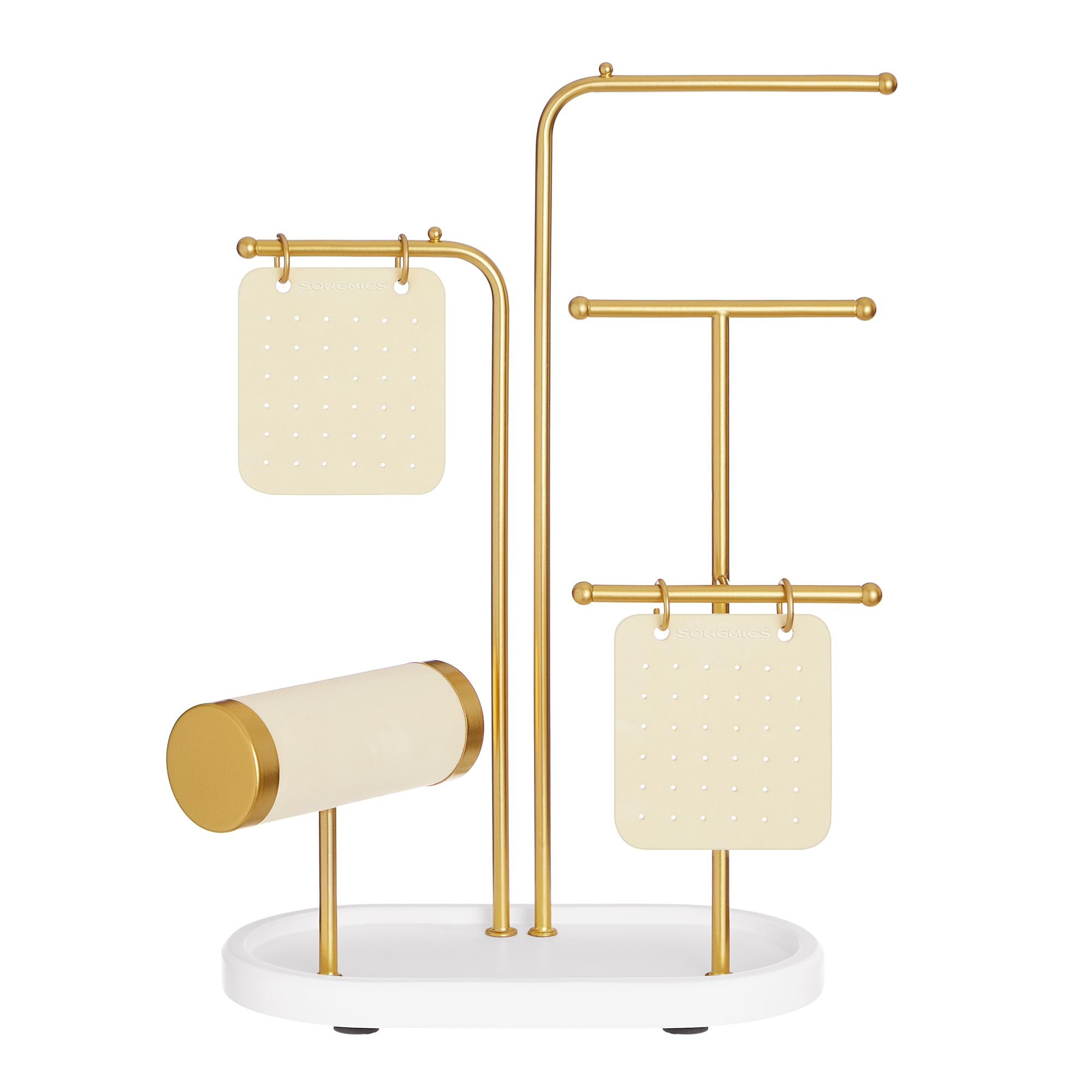 Foto 1 | Soporte Para Joyas Songmics, Organizador De Joyas, Dorado Metálico - Venta Internacional.