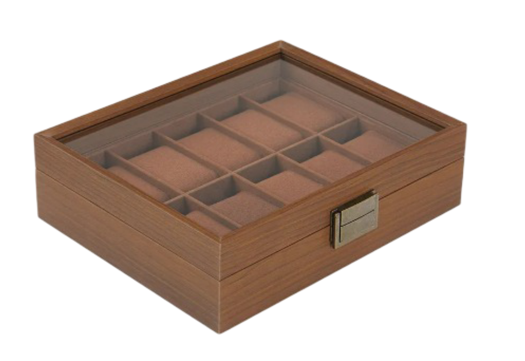 Foto 2 pulgar | Caja Xtellar Para Relojes Y Alhajero Con 10 Compartimentos
