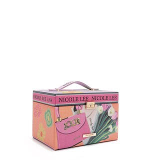 Foto 2 | Joyero Organizador De Nicole Lee Print Violet Blossom
