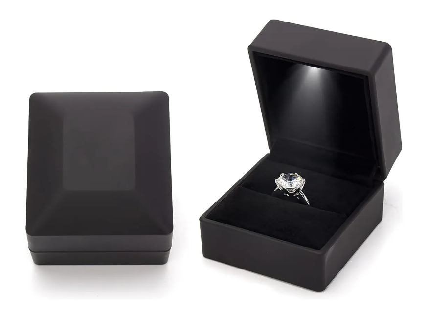 Foto 1 | Estuche para Anillo con Luz Led