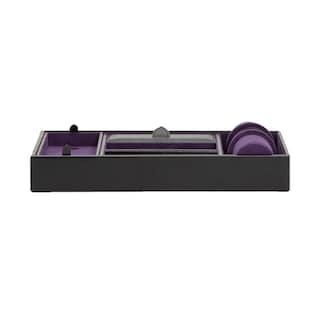 Foto 1 | Bandeja De Aparcacoches Wolf Designs Blake 306428 Black Pebble - Venta Internacional.