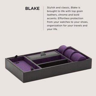 Foto 2 | Bandeja De Aparcacoches Wolf Designs Blake 306428 Black Pebble - Venta Internacional.