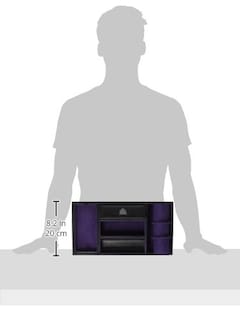 Foto 3 | Bandeja De Aparcacoches Wolf Designs Blake 306428 Black Pebble - Venta Internacional.
