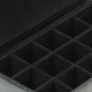 Foto 3 | Caja De Gemelos Wolf Heritage De Piel Sintética Con 15 Compartimentos - Venta Internacional.