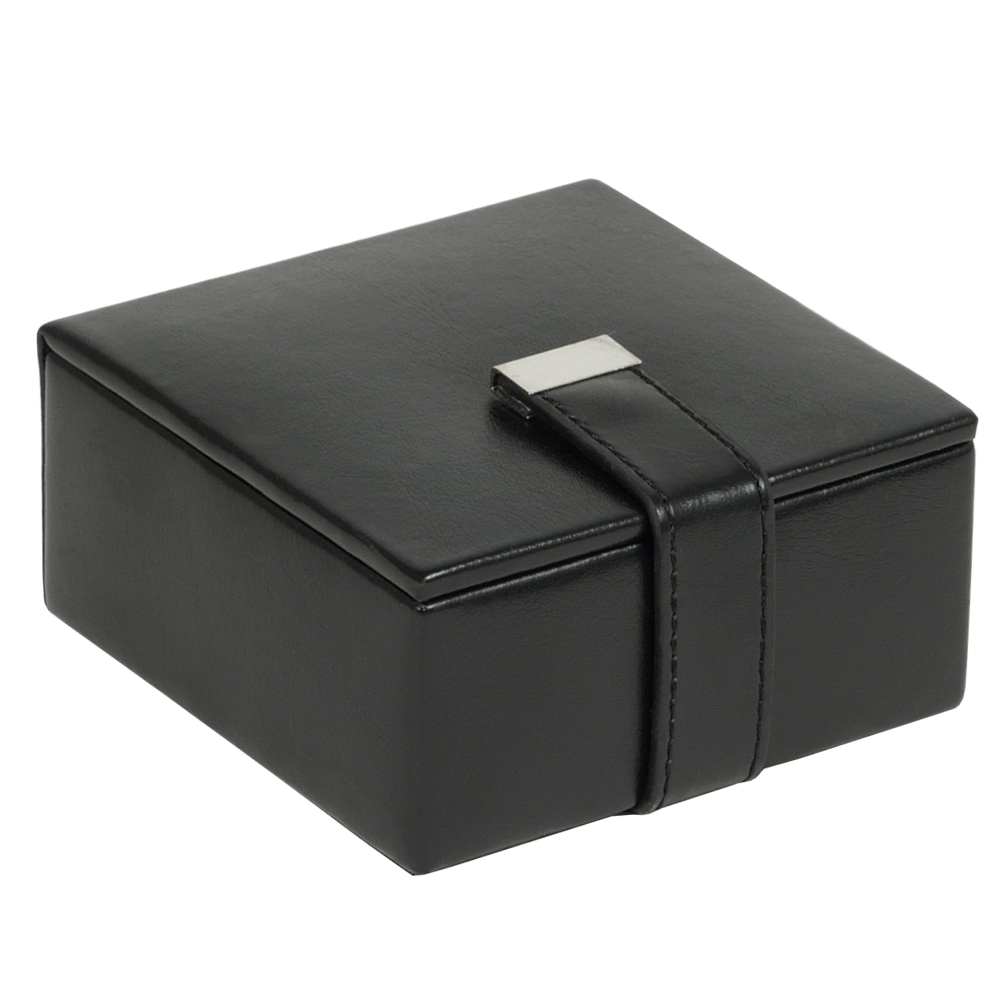 Foto 2 pulgar | Caja De Gemelos Wolf Heritage De 8 Piezas De Piel Sintética Negra - Venta Internacional.