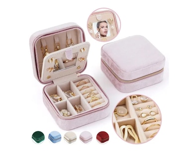 Foto 1 | Organizador Xtellar Joyas Estuche Joyero Aretes Anillos Para Viaje