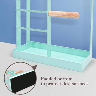 Foto 3 | Soporte Organizador De Joyas Procase Para Collares, 4 Niveles, Azul - Venta Internacional.