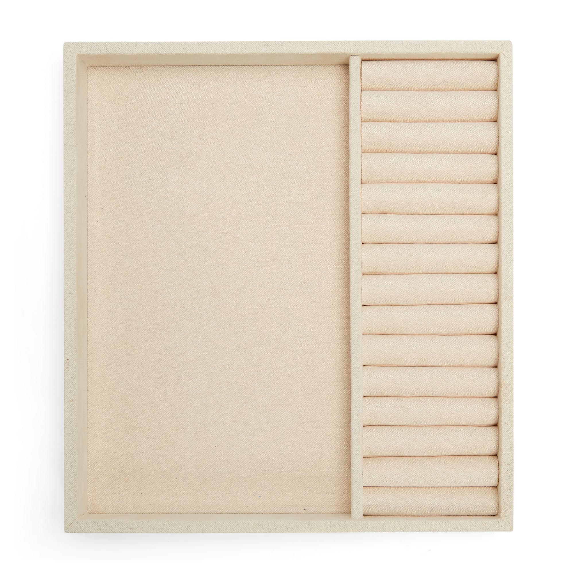Bandeja Para Joyas Con Forma De Media Bandeja Con Forma De Bóveda De Lobo  Color Beige - Venta Internacional.