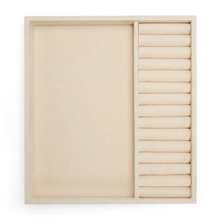 Foto 1 | Bandeja Para Joyas Con Forma De Media Bandeja Con Forma De Bóveda De Lobo Color Beige - Venta Internacional.