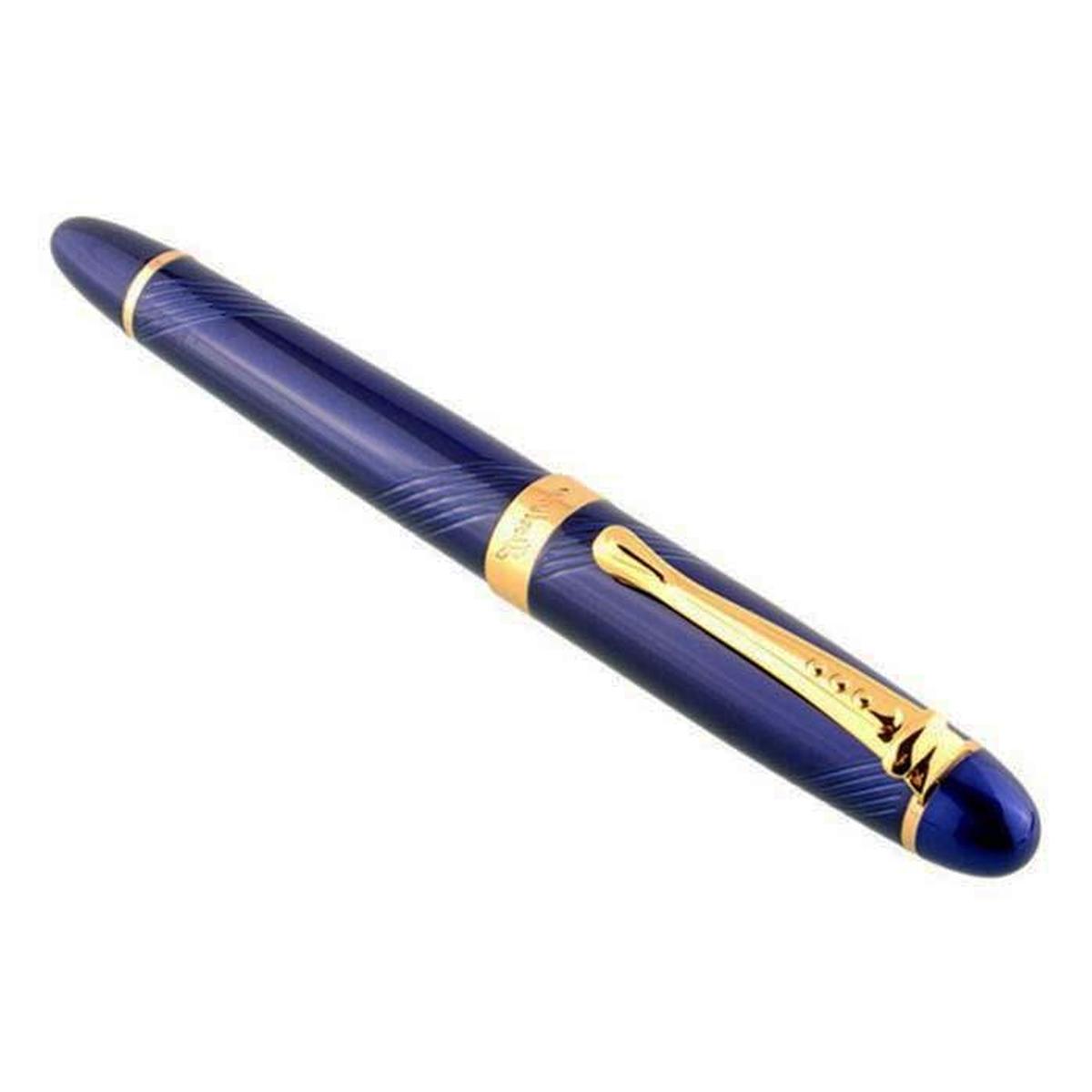 Foto 4 pulgar | Pluma tipo Fuente High Monaco Mxbec-005 1 Pieza color Azul 1 Tinta Azul