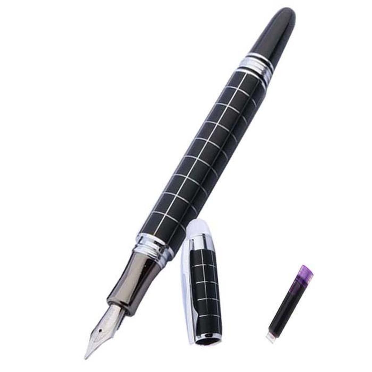 Bolígrafo Estilográfica High Monaco Mxbky-003 1 pieza Color Negro Tinta Morada