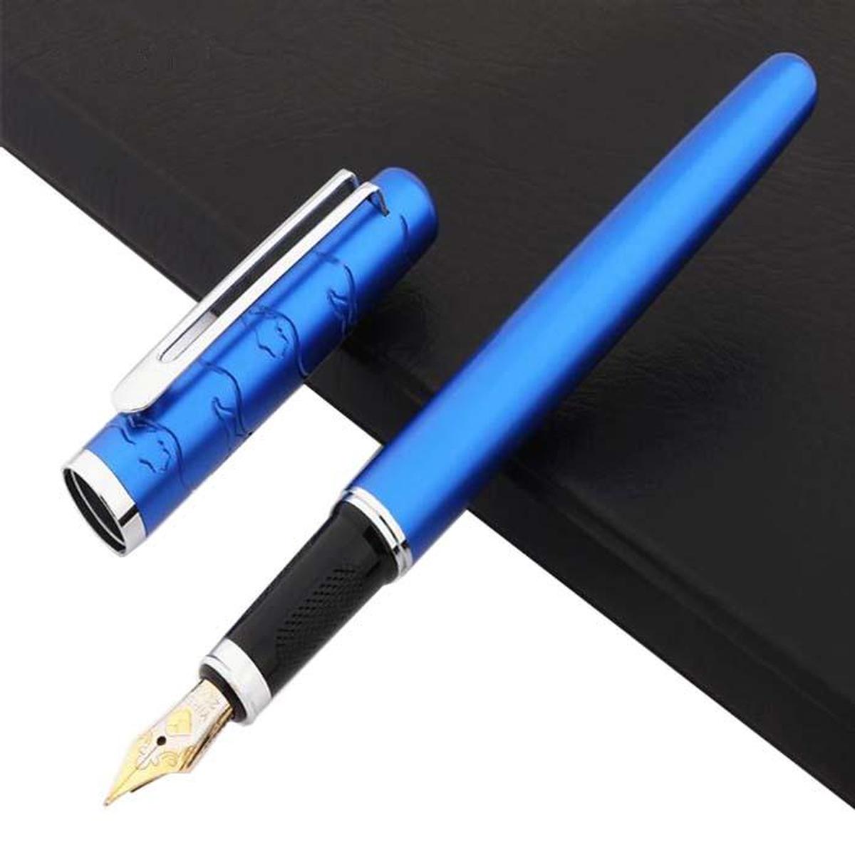 Foto 4 pulgar | Plumas Fuente Profesional High Mónaco Mxcyb-002 2 PZAS color Azul Tinta Negra