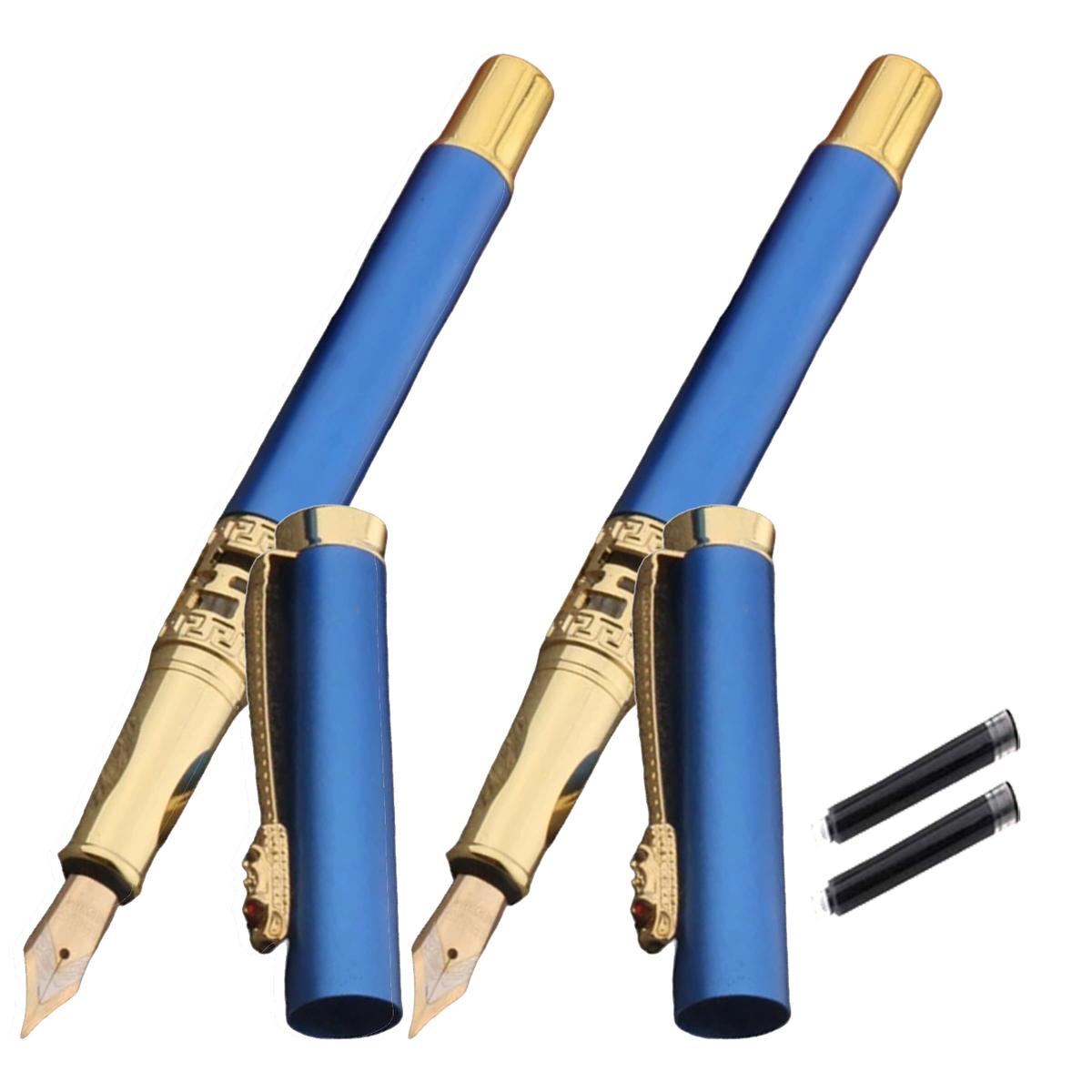 Bolígrafo High Monaco Mxbgd-002 2 piezas Color Azul Tinta Negra