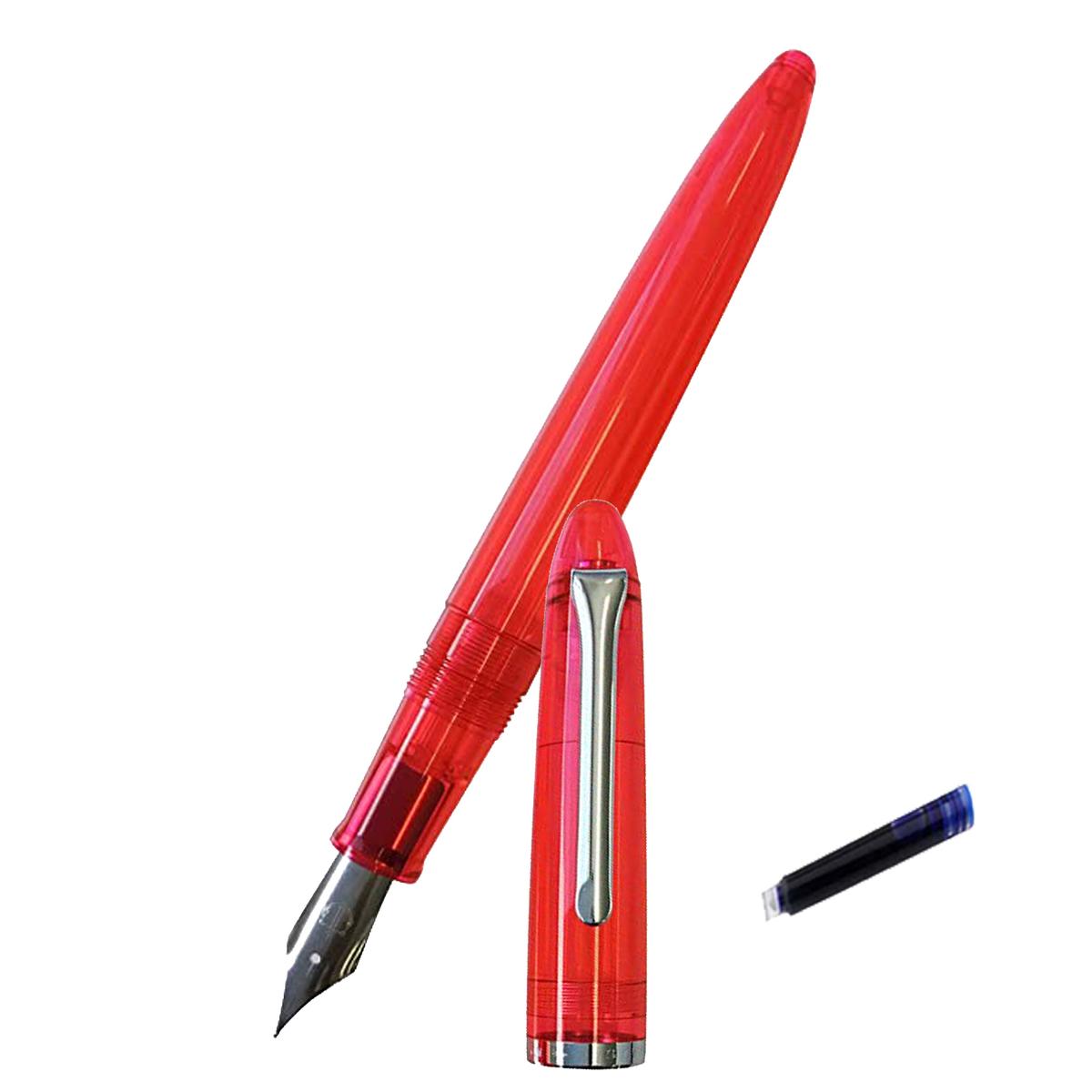 Pluma Tipo Fuentes Resistibles High Monacomxrrl-005 1 Pieza Rojo