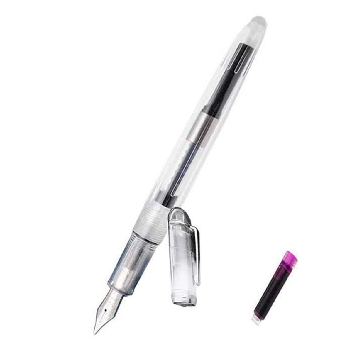 Pluma Fuente High Mónaco Mxlhh-011 1 PZA color Blanco Tinta Rosa