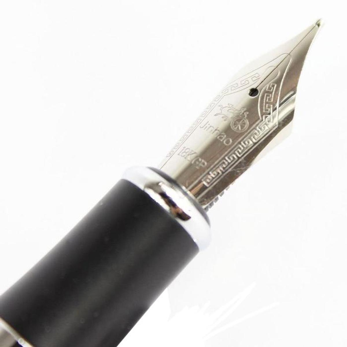 Foto 4 pulgar | Pluma Fuente Ultra Fino High Monaco Mxbmt-008 2 piezas color Negro 2 Tintas color Verde