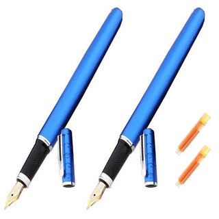 Foto 1 | Bolígrafo Fuente Para Comercio High Monaco Mxcyb-016 2 piezas color Azul con 2 Tintas Amarrilla