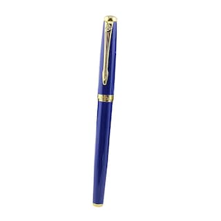 Foto 3 | Bolígrafo tipo Fuente Ultrafino Mxuex-004 2 Piezas color Azul 2 Tintas Moradas