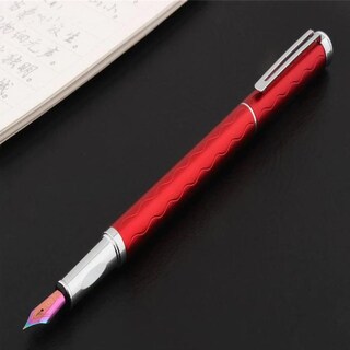 Foto 3 | Bolígrafos tipo Fuente Estilográfia High Mónaco Mxdse-007 color Rojo