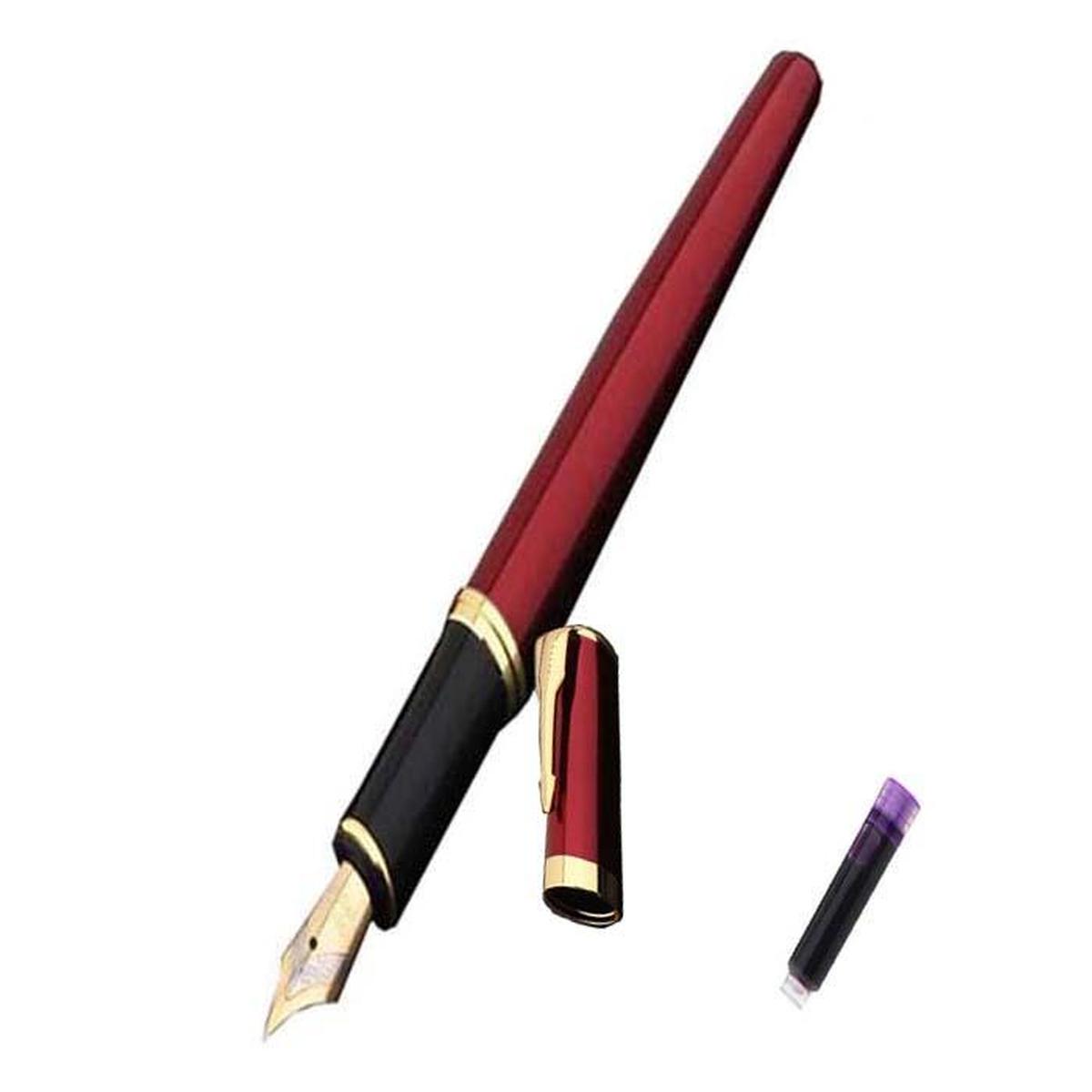 Bolígrafo tipo Fuente High Monaco Mxarw-003 1 Pieza color Rojo 1 Tinta Morada