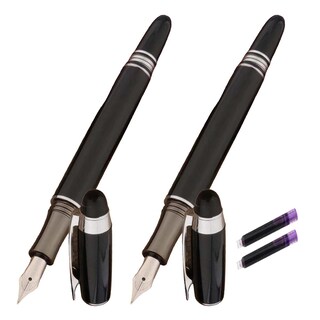 Foto 1 | Bolígrafo tipo Fuente High Monaco Mxbkx-004 2 Piezas color Marrón 2 Tintas Púrpuras