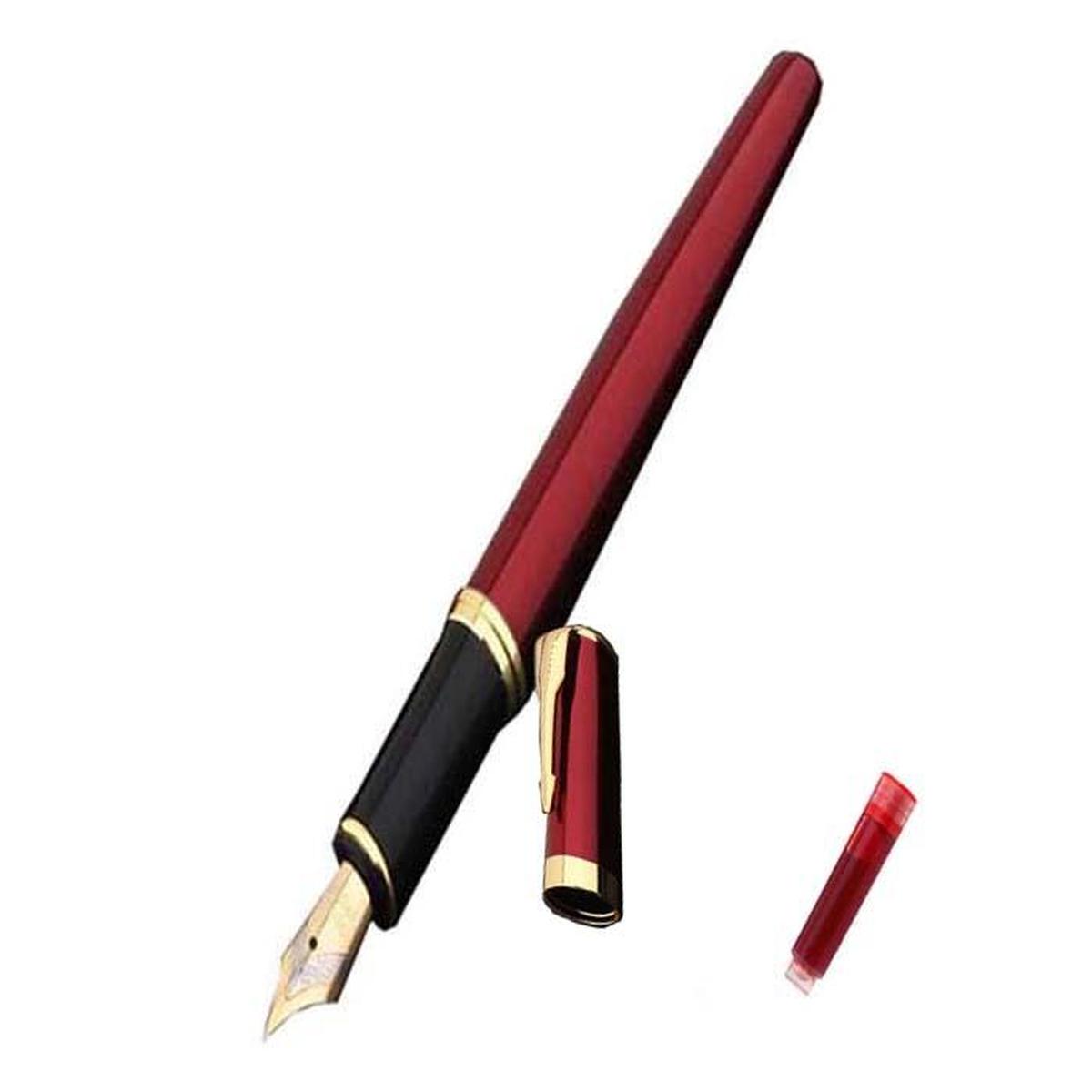 Bolígrafo tipo Fuente High Monaco Mxarw-009 1 Pieza color Rojo 1 Tinta Roja