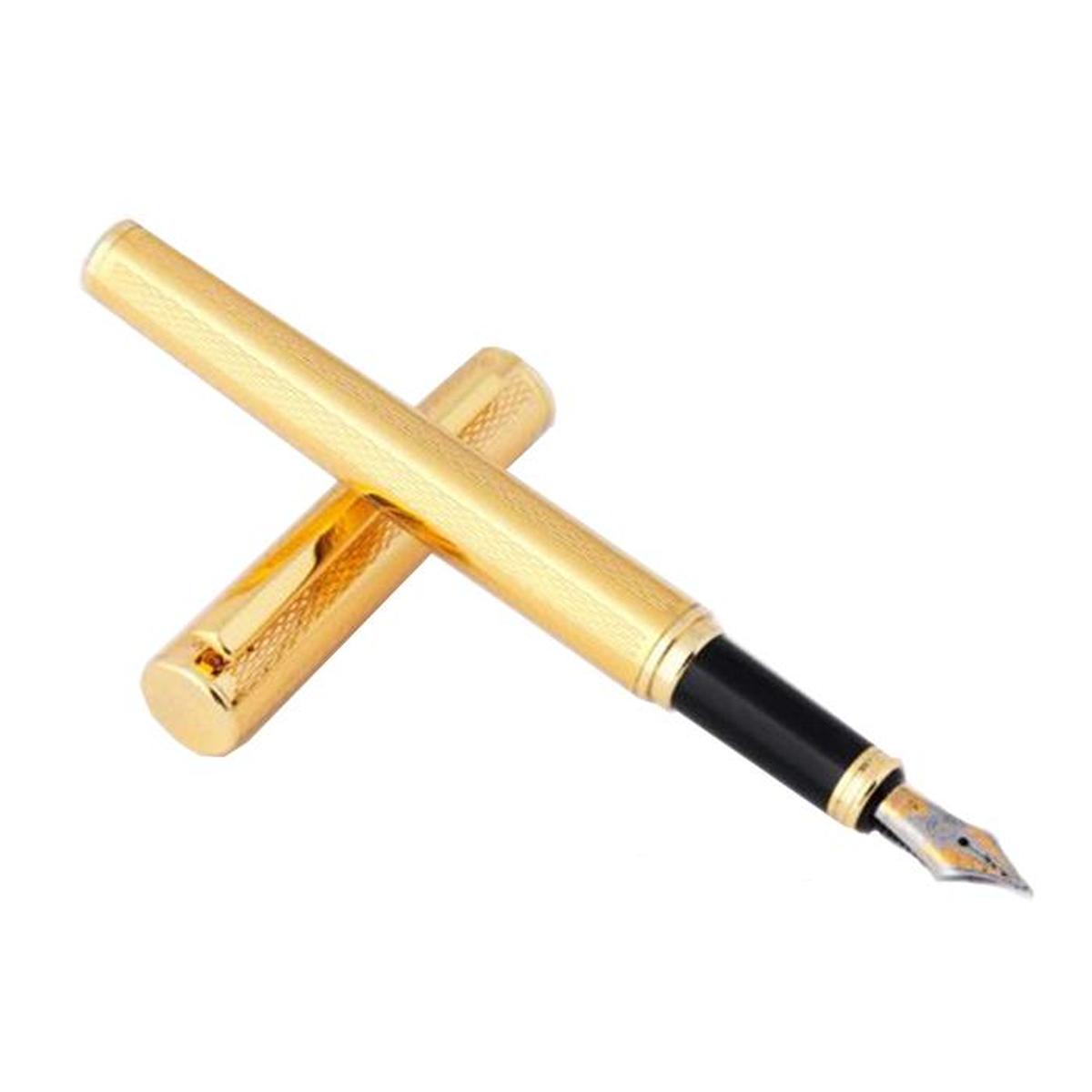 Foto 4 pulgar | Pluma tipo Fuente High Monaco Mxgpc-007 1 Pieza color Dorado 1 Tinta Verde