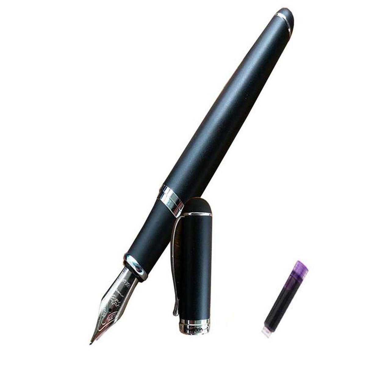 Pluma tipo Fuente High Monaco Mxbmt-003 1 Pieza color Negro 1 Tinta Morada