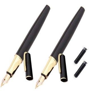 Foto 1 | Plumas tipo Fuente High Mónaco Mxbwy-002 2 Piezas color Negro