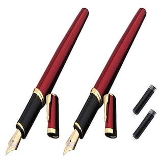 Foto 1 | Bolígrafo tipo Fuente High Mónaco Mxarw-002 2 Piezas color Rojo