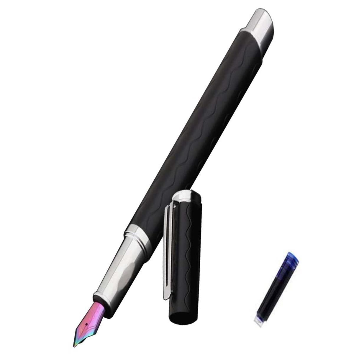 Pluma Tipo Fuente High Mónaco Mxsib-005 color Negro $485