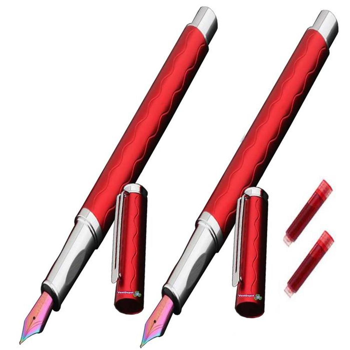 Pluma High Monaco Mxdse012 Tinta Roja 2 Piezas