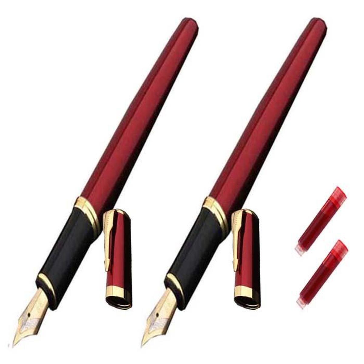 Pluma High Monaco Mxarw010 Tinta Roja 2 Piezas