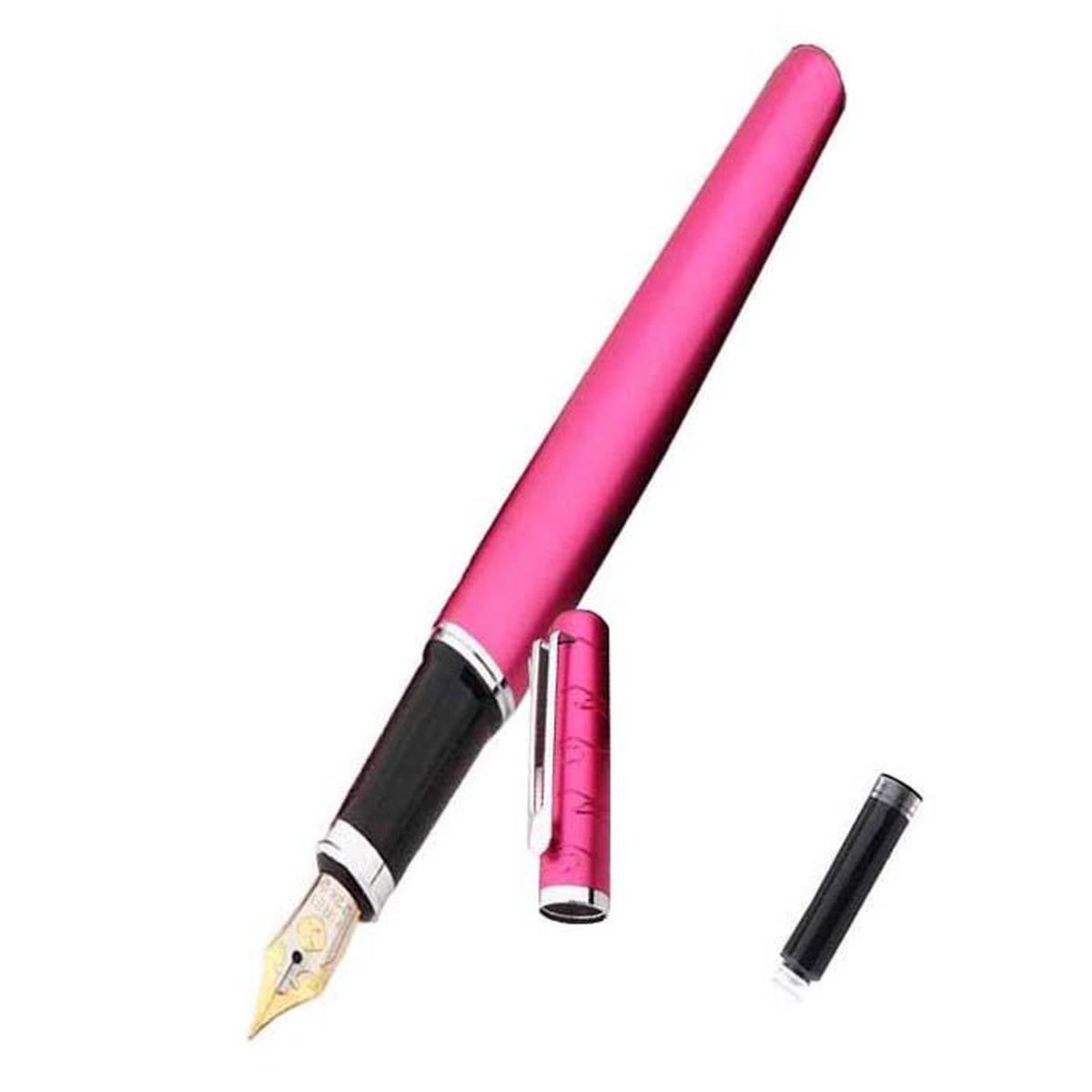 Pluma Tipo Fuente Estilográfica High Monaco Mxgey-001 1 Pieza Rosa