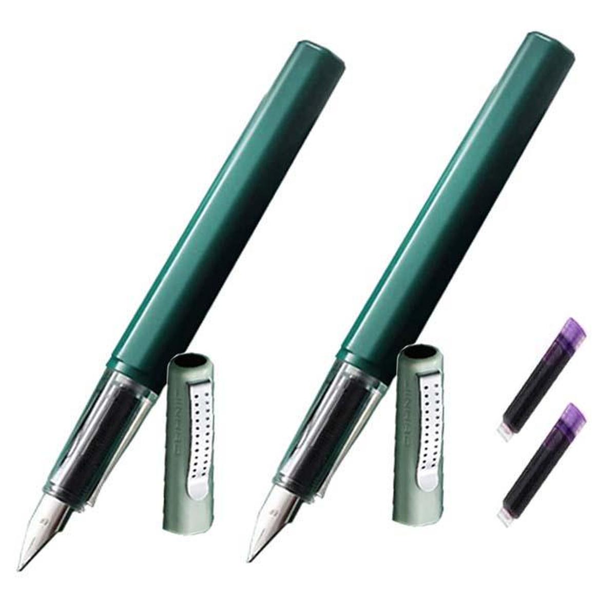 Pluma High Monaco Mxlux-004 2 piezas Color Verde