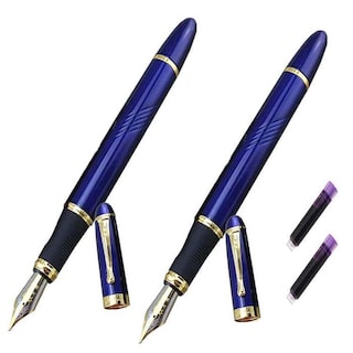 Foto 1 | Pluma Profesional High Monaco Mxbec-004 2 piezas Color Azul Tintas Moradas